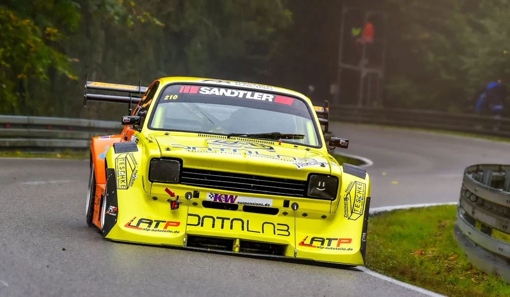 Opel Kadett C Coupé V8 GT/R am Berg